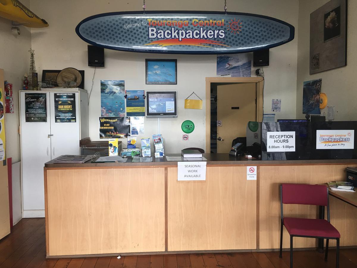 Tauranga Central Backpackers Hostel Luaran gambar